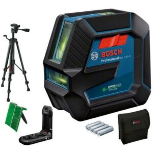 Bosch Gll 2-15 G 15M Line Laser Tripod Kit