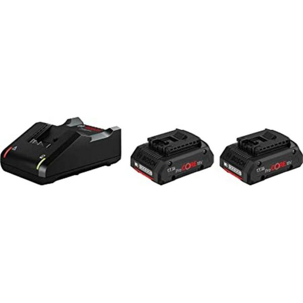 Bosch Battery Set With 2X18V 4Ah Batteries + Charger