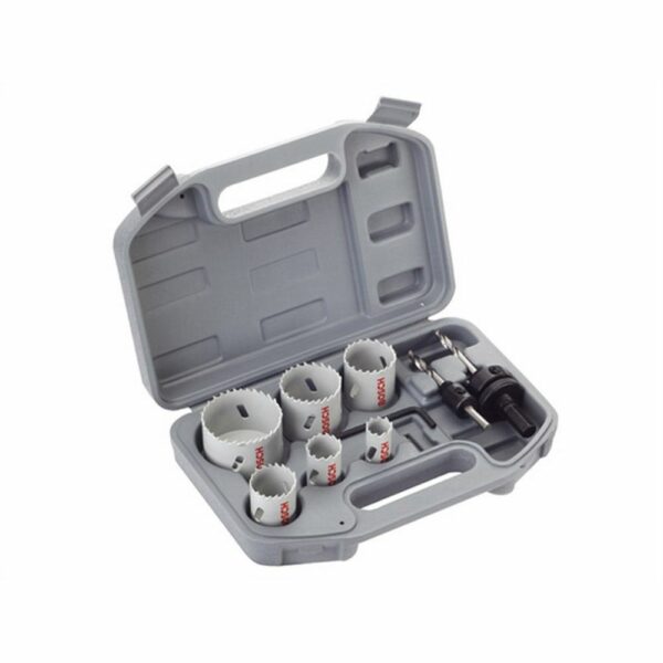 Bosch 2608580804 8 Piece Electricians Holesaw Set