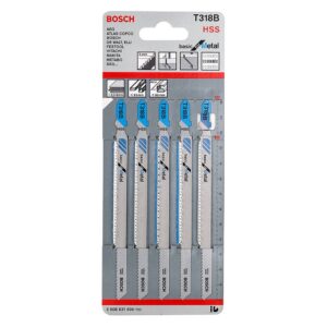 Bosch T318B 2608631404 Jigsaw Blades For Metal Pack Of 5