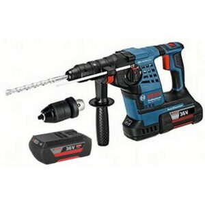 BOSCH GBH 36 VF-LI PLUS 36V SDS+ HAMMER DRILL WITH 2 X 6.0AH BATTERIES IN CARRY CASE
