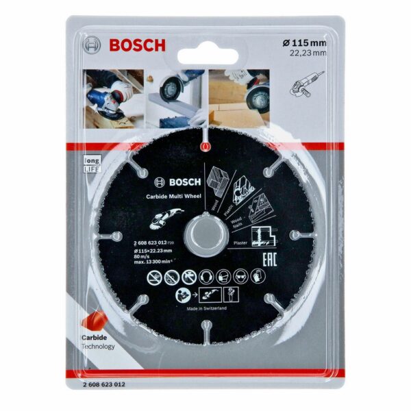 Bosch Carbide Multi Wheel 115Mm