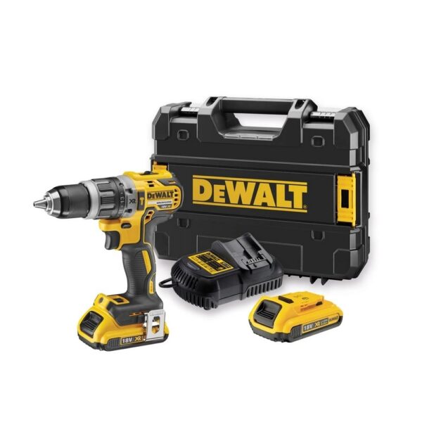 Dewalt 18V B/Less Combi 2 X2Ah Batteries