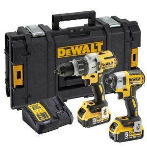 Dewalt H/Duty Brushless Twin Pack