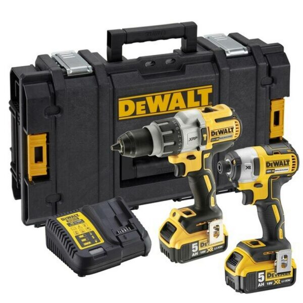 Dewalt H/Duty Brushless Twin Pack