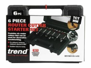 Trend 1/4in Router Cutter Set