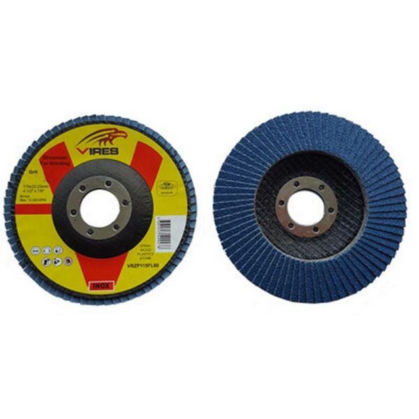 VIRES ZIRCONIUM FLAP DISC 40G