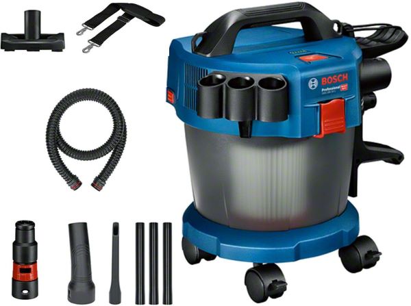 thumbnail image 2 of Bosch GAS 15 Professional Heavy Duty Vacuum Cleaner Wet/Dry Extractor 1 Vacuumcl With Protective Spectacles Gigatools I2136998467 2 of 10