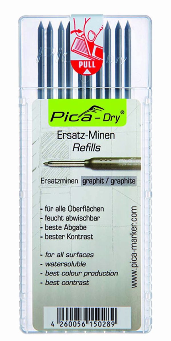 PICA PENCIL REFIL GRAPHITE (10PK)