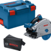 Bosch 06016B4000 GKT18V-52GCNCG BiTurbo Brushless 18v Plunge Saw in L-BOXX Body Only