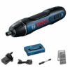 Bosch GO 3.6V Cordless Screwdriver Kit & 25pc Screwdriver Bit Set in Mini L-BOXX Case