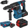 Bosch Gbh 18V-26 F Professional Sds Plus Rotary Hammer Drill (2 X 8.0 Ah Li-Ion Battery)