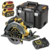 DeWalt DCS579T2 54V XR FlexVolt 190mm Circular Saw 2 x 6Ah Flexvolt Batteries