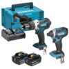 Makita 18V 2X5.0Ah Li-Ion Twin Kit