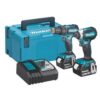 Makita Dlx2283Tj 18V Cordless Brushless Twin Kit