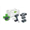 Festool FL577201 Cordless impact driver TID 18 HPC FREE BIT SET (2x4Ah)